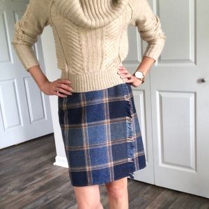 Liz Claiborne plaid skirt, size 4P